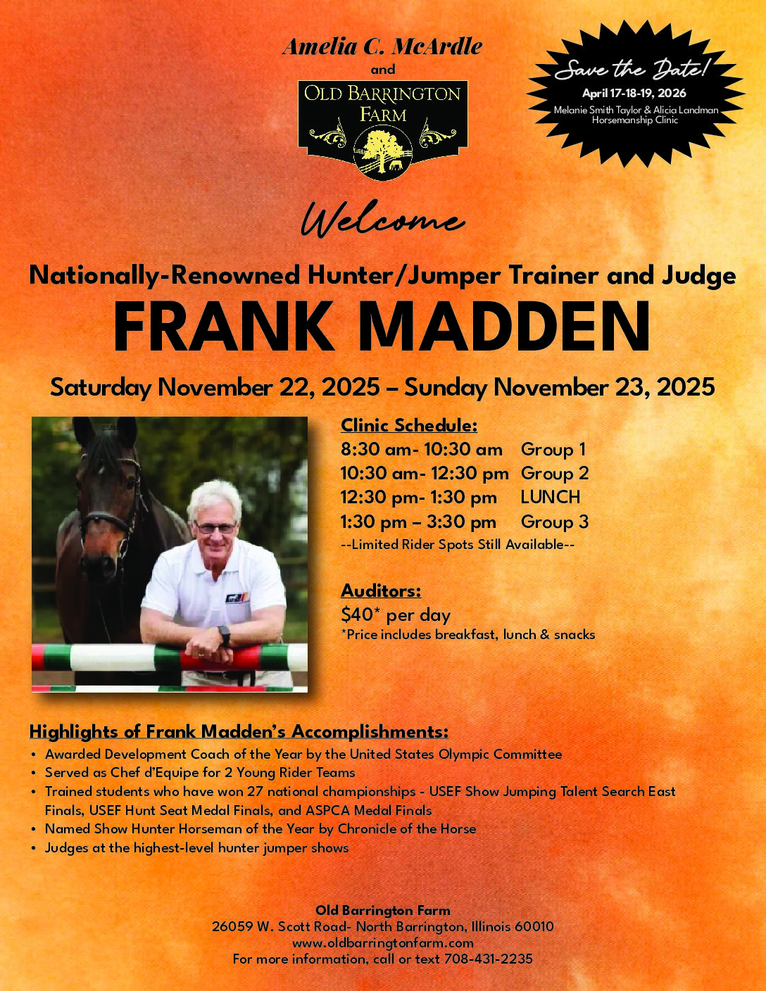 Frank Madden Flyer FINAL 2025